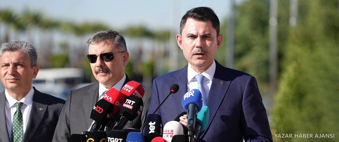 COP31 Başkanı Murat Kurum ve İçişleri Bakanı Mustafa Çiftçi'nin Antalya'daki konferans alanı incelemesi (Fotoğraf: Çevre, Şehircilik ve İklim Değişikliği Bakanlığı)