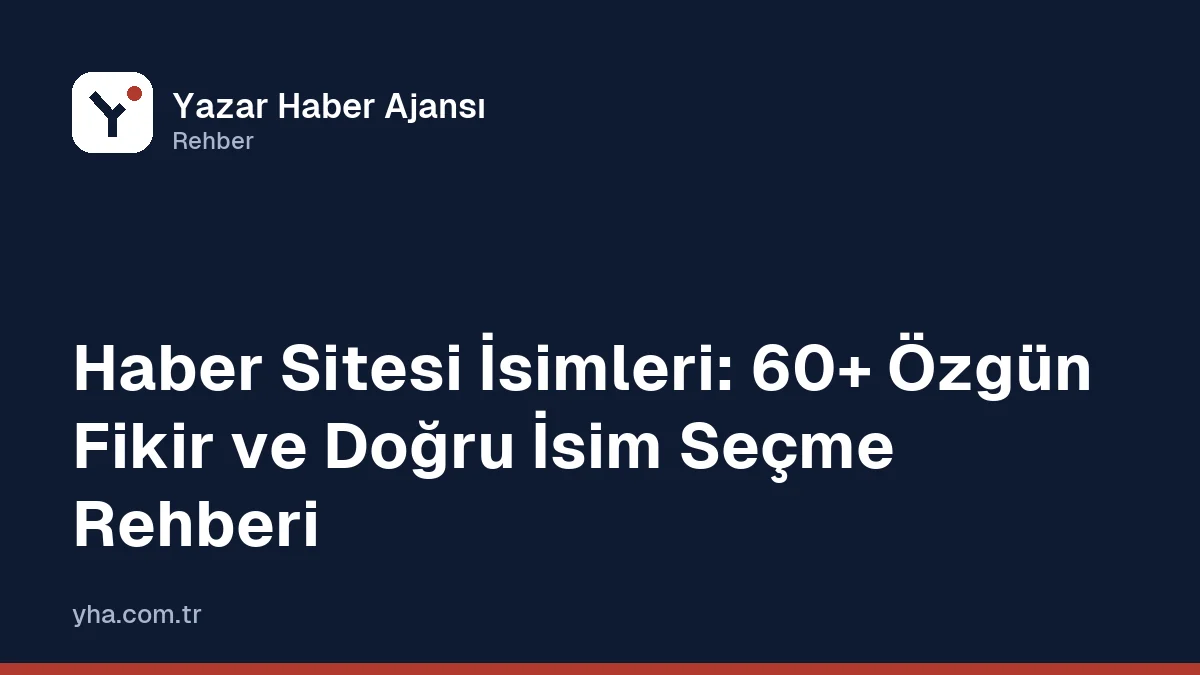 Not defterinde üstü çizilmiş ve işaretlenmiş haber sitesi isim taslakları