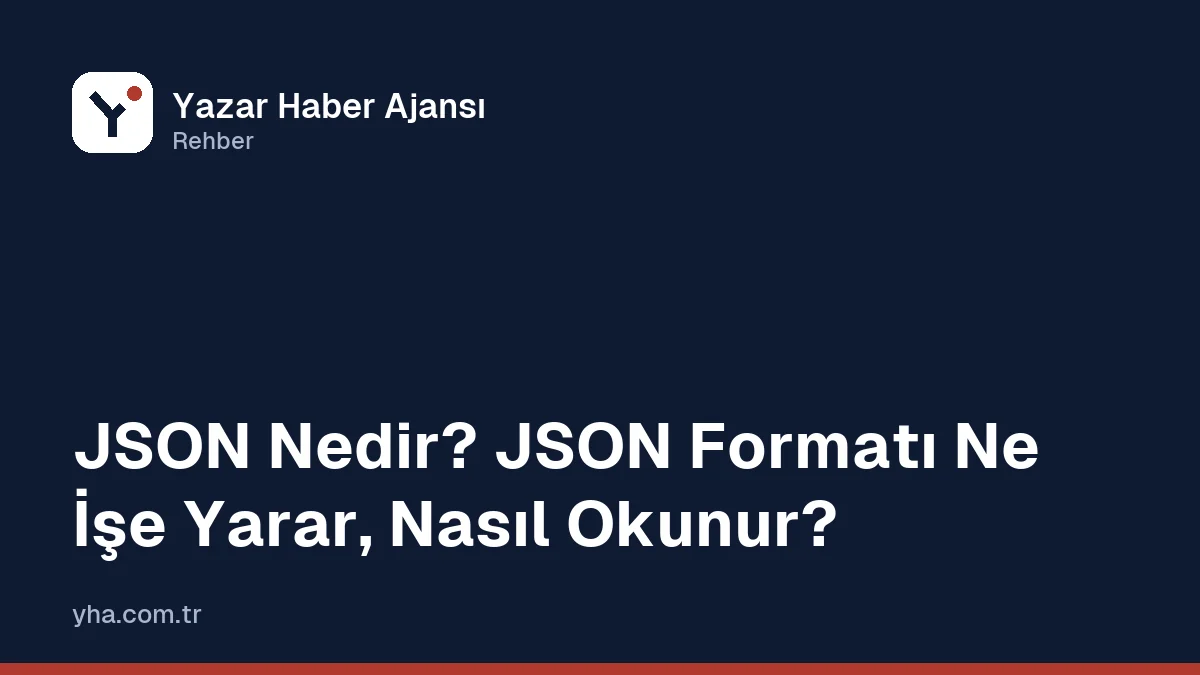 Bir haberin başlık, özet, kategori ve görsel alanlarıyla JSON nesnesi olarak gösterimi