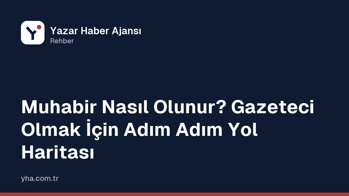 Genç bir gazeteci not defteri ve telefonuyla haber notları alıyor