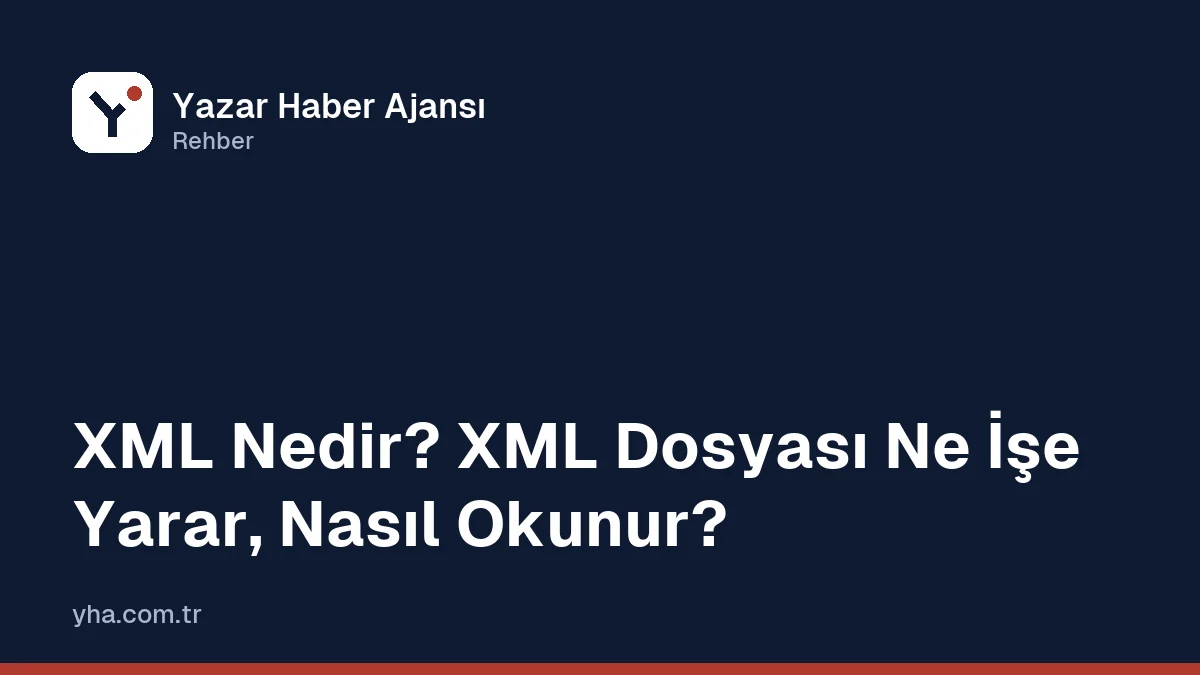 Bir haberin XML ağaç yapısında başlık, özet ve görsel öğeleri olarak gösterimi